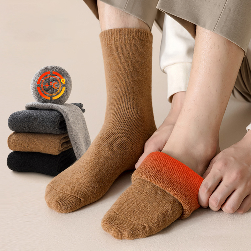 Thermal Sock Wool - 2 paires de chaussettes chaudes d'hiver