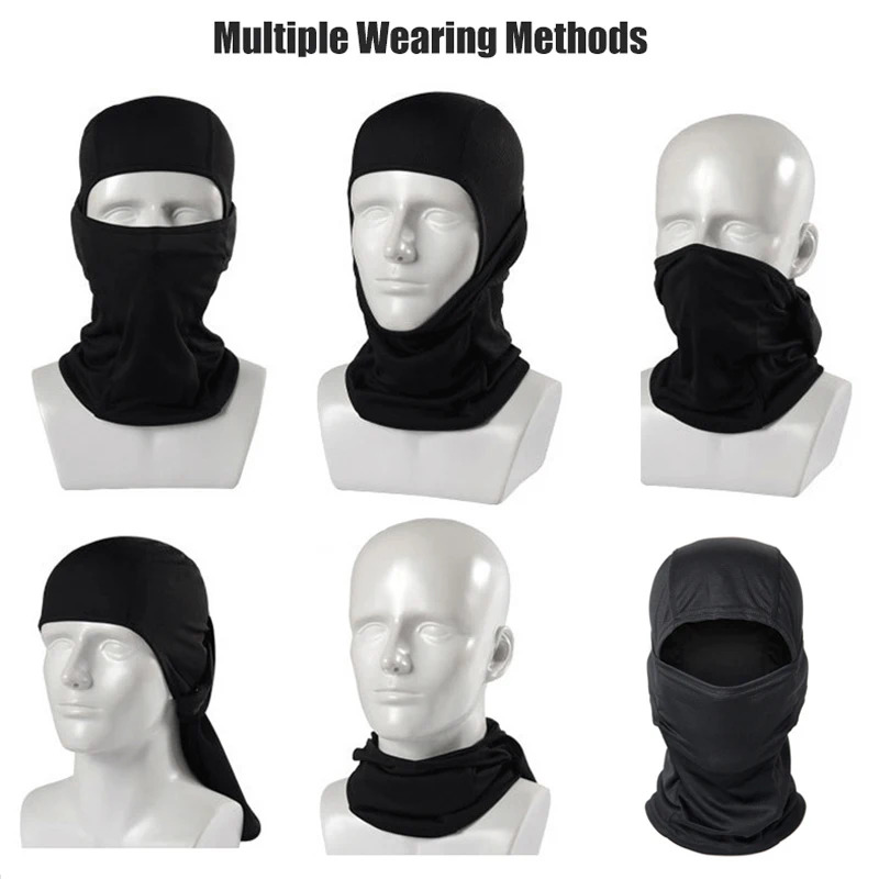 Balaclava Ski Mask - Cagoule de camouflage intégrale pour cyclisme,