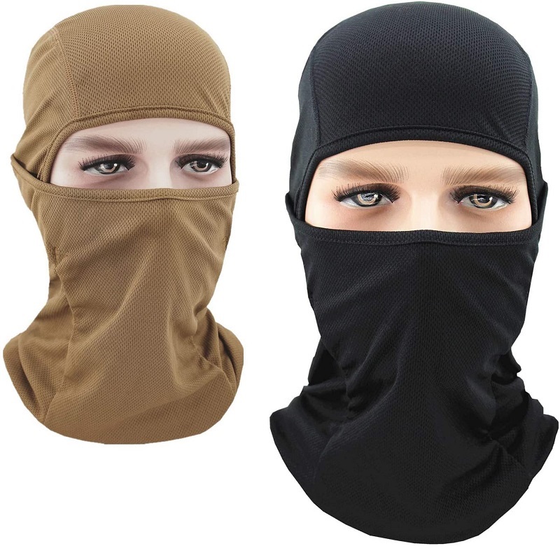 Balaclava Ski Mask - Mode femmes hommes moto cagoule coupe-vent