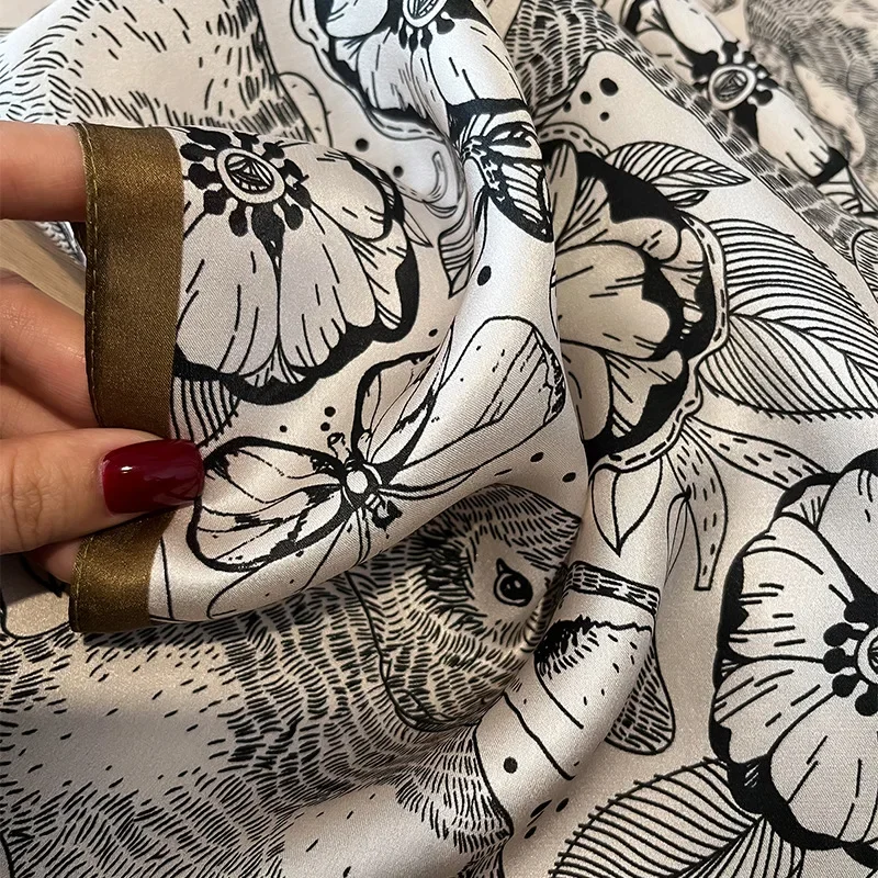 100% soie carré pour les femme - Shawl Wrap Winter avis et prix