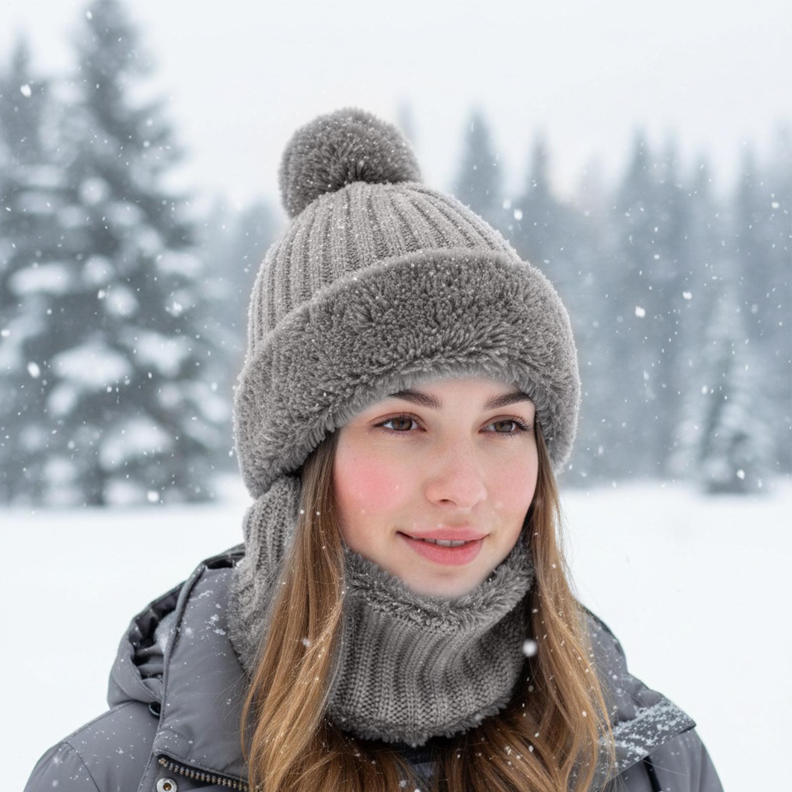 Chapeaux d'hiver pour femmes,  - Neck Gaiter Fleece avis et prix